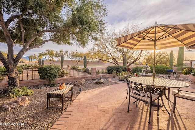 view of patio / terrace