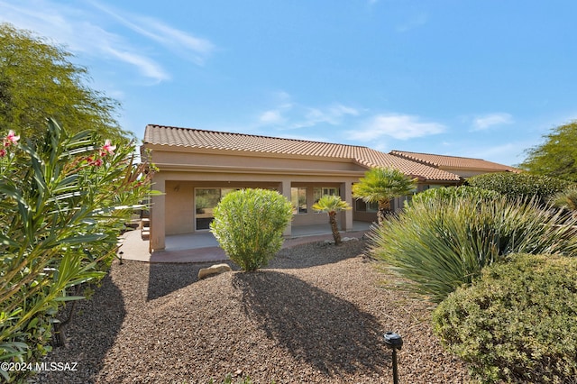 exterior space featuring a patio area