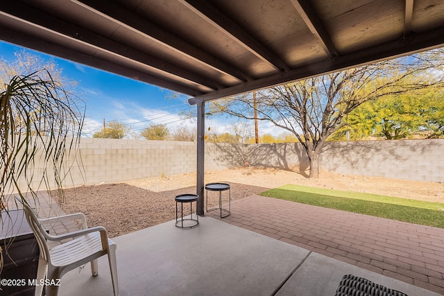 view of patio