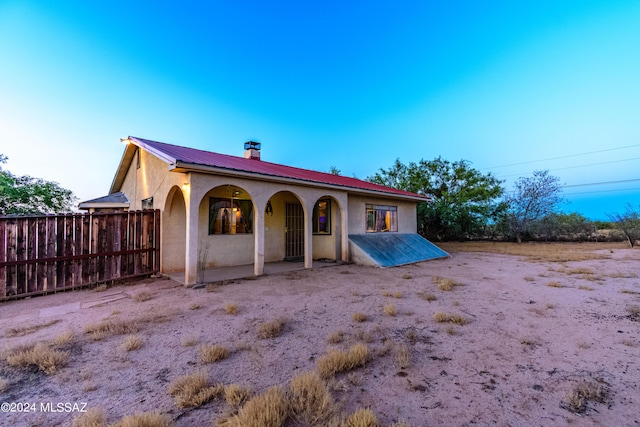 view of front of house