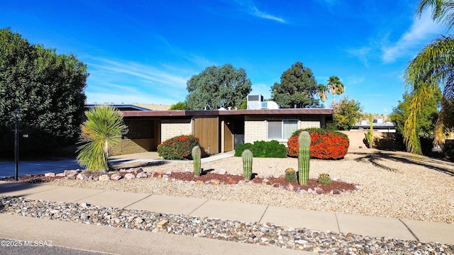 view of ranch-style home