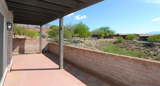 view of patio / terrace