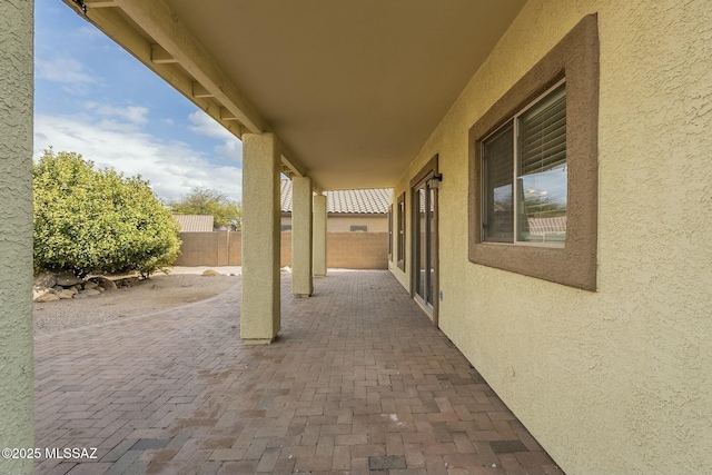 view of patio