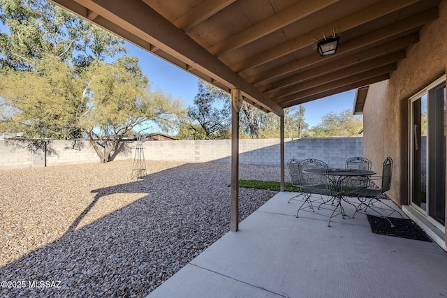 view of patio / terrace