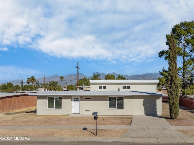 view of property with a mountain view