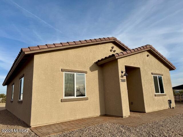 view of rear view of house