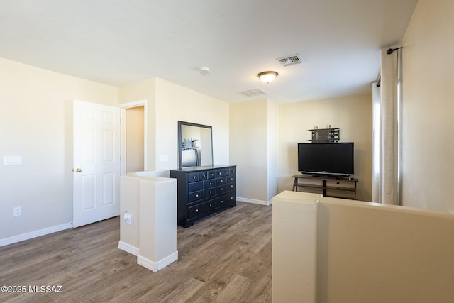 interior space featuring hardwood / wood-style flooring