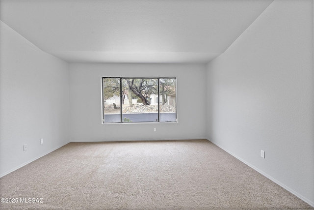 unfurnished room featuring carpet floors