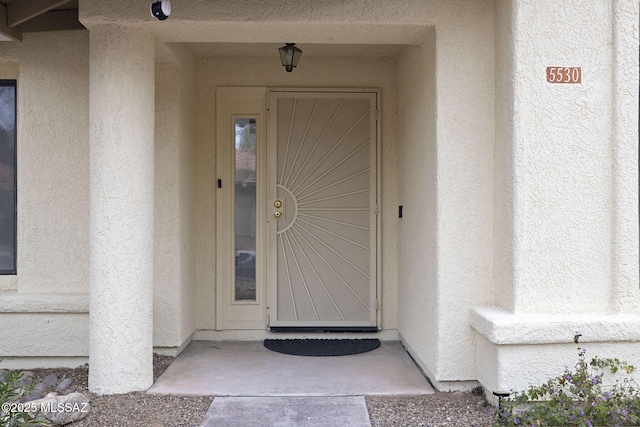 view of property entrance