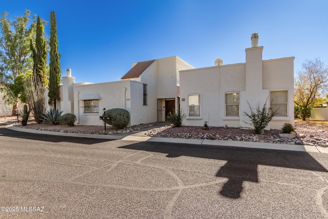 view of pueblo-style house