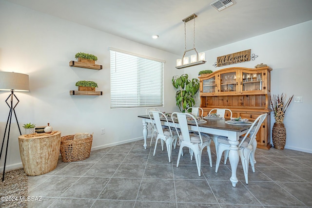 view of dining room