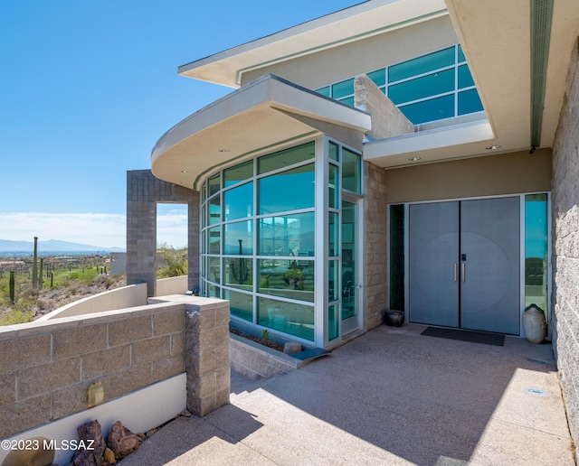 view of entrance to property