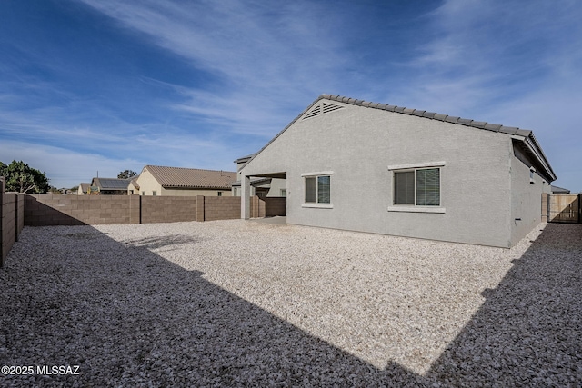 view of rear view of house