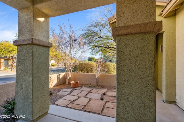 view of patio