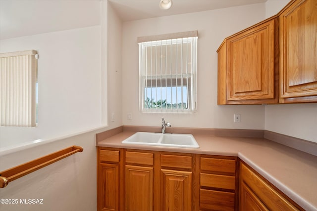 kitchen featuring sink