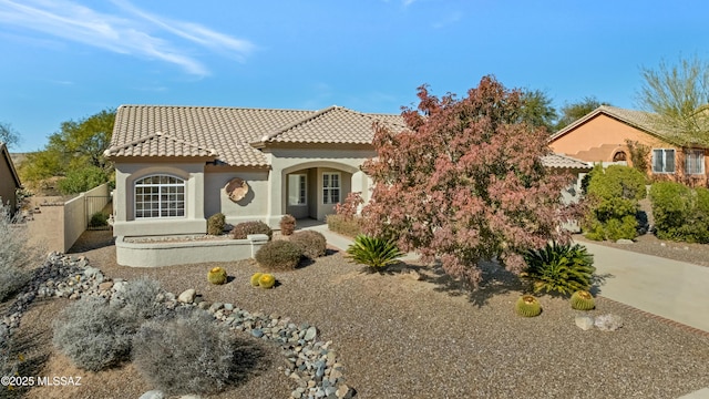 view of mediterranean / spanish-style home