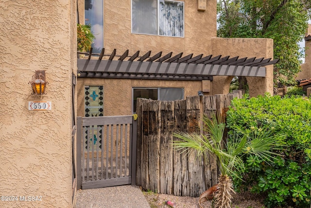 view of property entrance