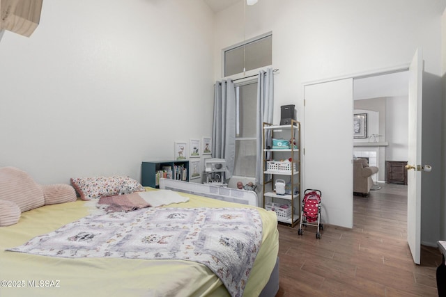 bedroom featuring a closet