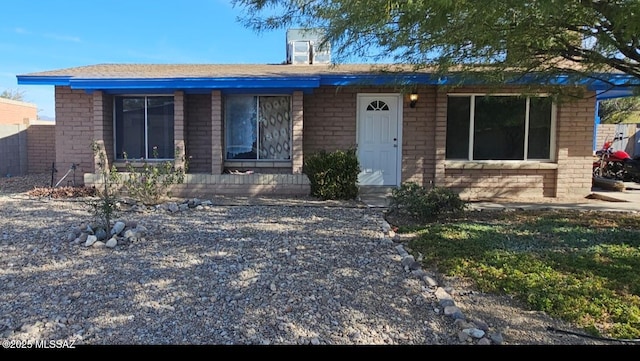 view of ranch-style home