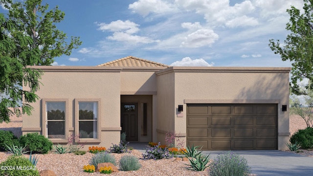 13354 E Fourr Ranch Pl, Vail, AZ 85641 - view of front of house with a garage