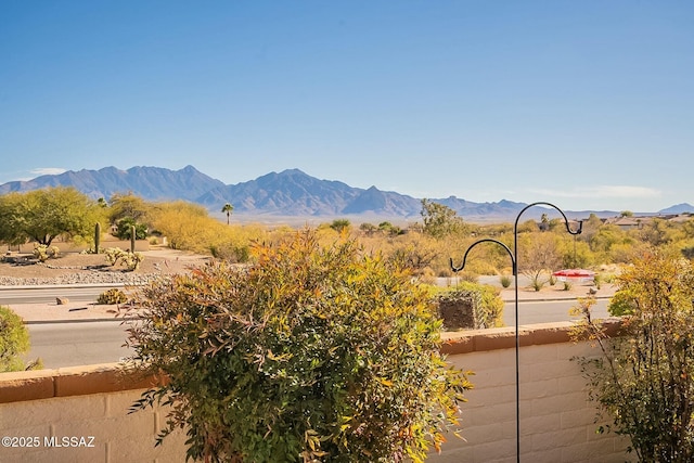 property view of mountains