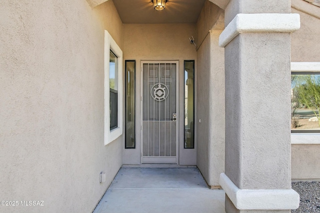 11215 N Via Rancho Naranjo, Oro Valley, AZ 85737 - view of exterior entry with stucco siding
