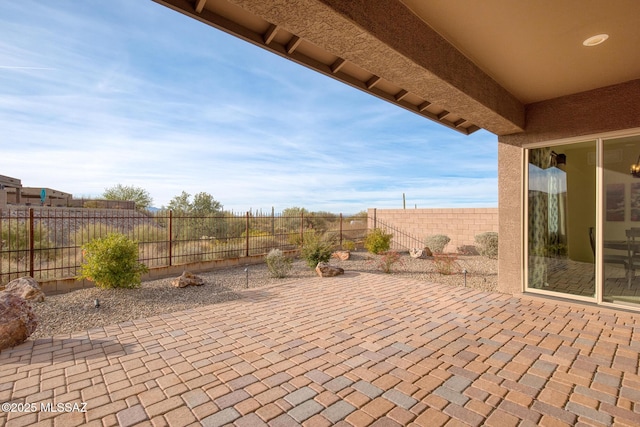 view of patio