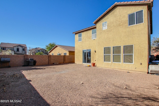 view of back of property