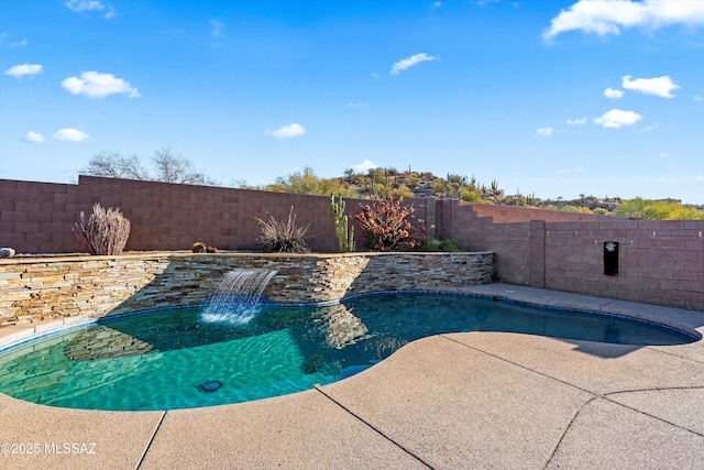 view of pool