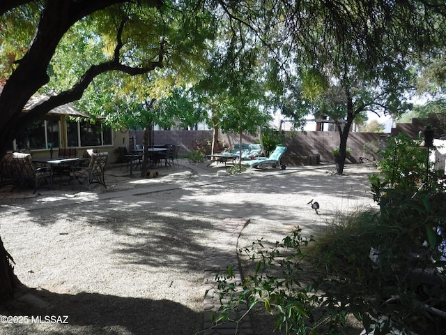 exterior space with a patio