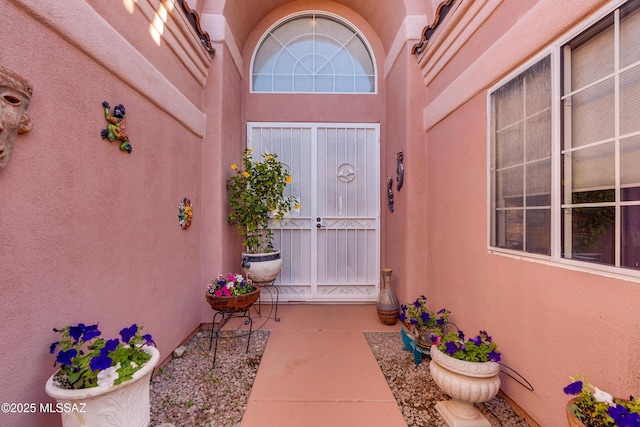 view of entrance to property