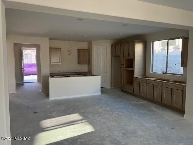 kitchen with a wealth of natural light