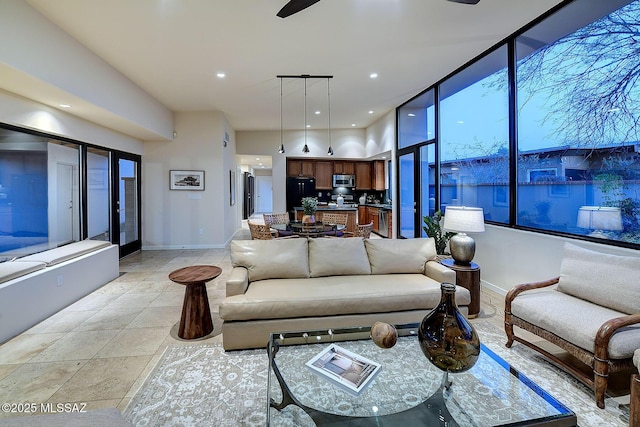 view of living room