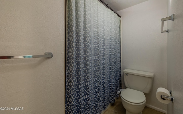 bathroom with toilet