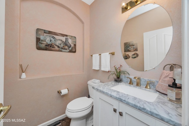 63111 E Mountain Crest Dr, Tucson, AZ 85739 - bathroom featuring vanity and toilet