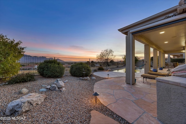 63111 E Mountain Crest Dr, Tucson, AZ 85739 - view of patio / terrace