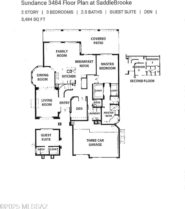63111 E Mountain Crest Dr, Tucson, AZ 85739 - room layout