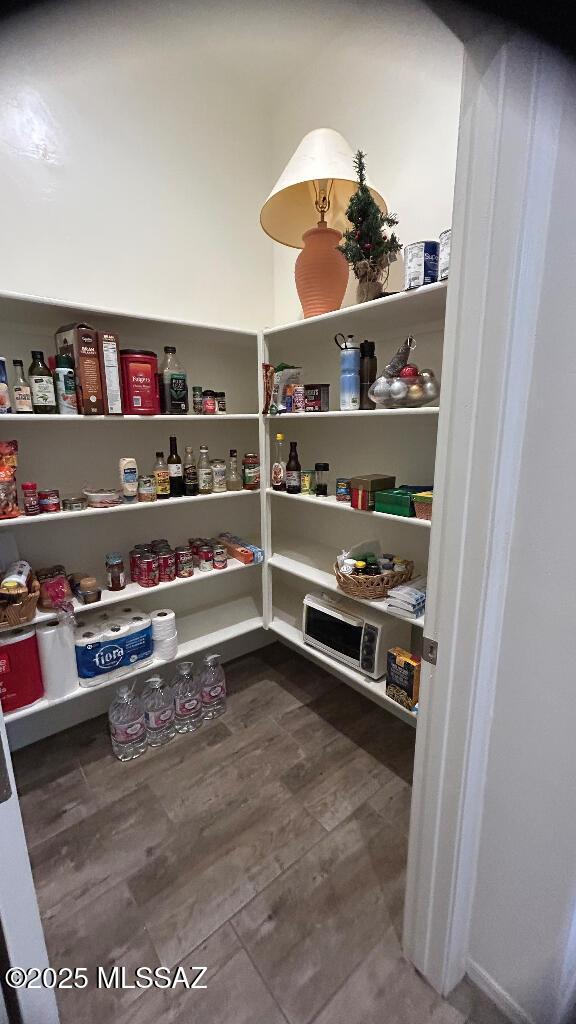 view of pantry