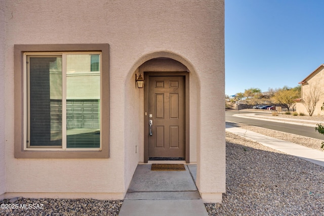 view of entrance to property