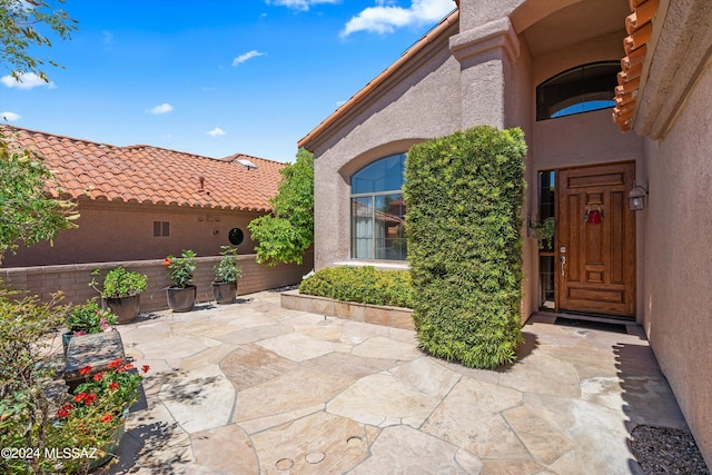 view of patio