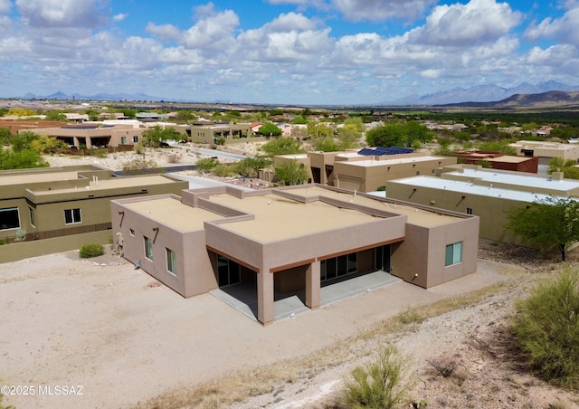 8015 S Galileo Ln, Tucson, AZ 85747 - aerial view with a mountain view