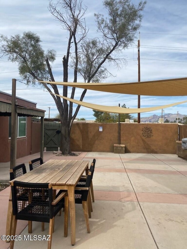 view of patio