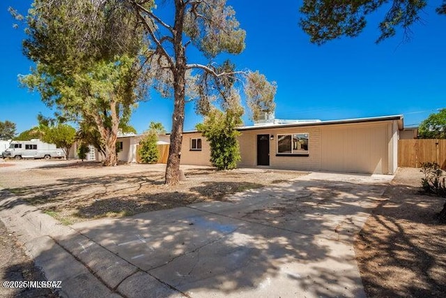 view of ranch-style house