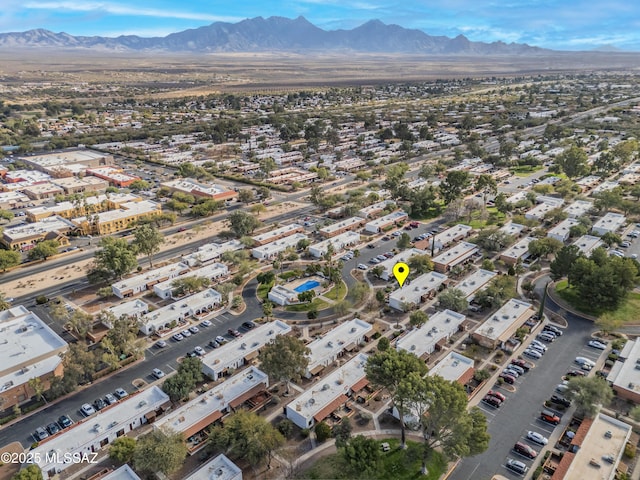 176 S Paseo Pena Unit C, Green Valley, AZ 85614 - drone / aerial view featuring a mountain view