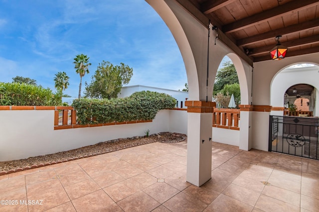 view of patio / terrace