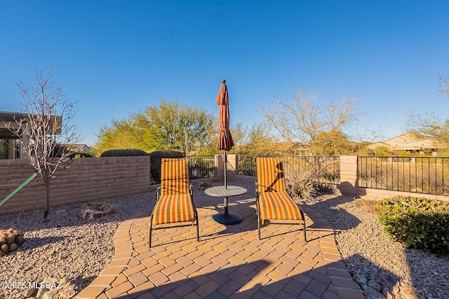 view of patio / terrace