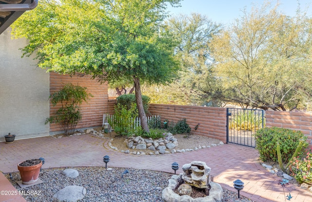 view of patio