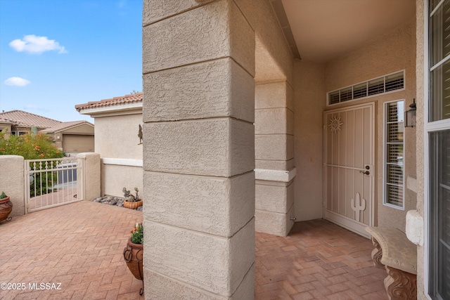 view of entrance to property