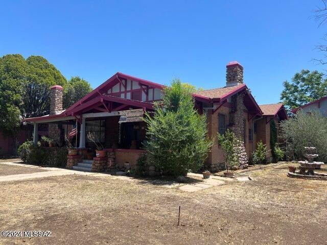 view of craftsman-style home