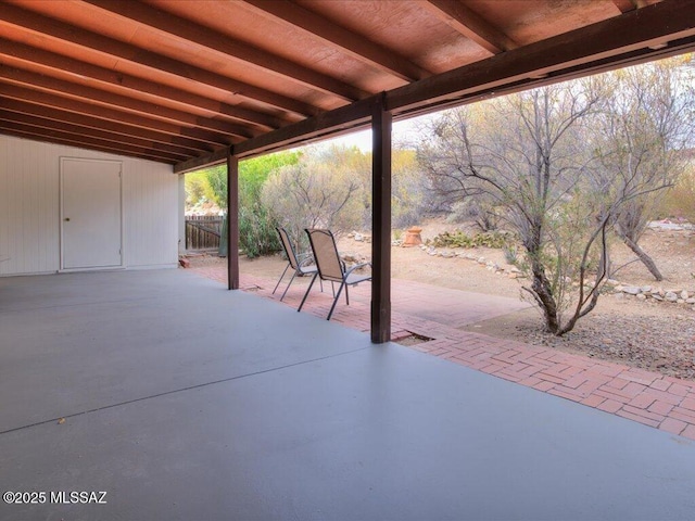 view of patio